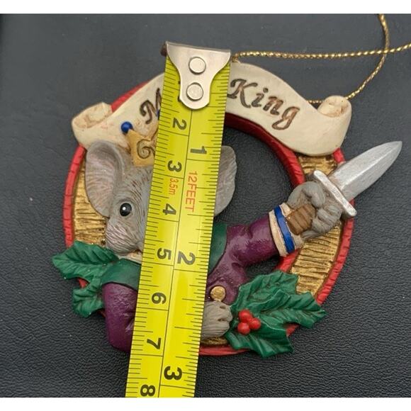 Vintage Kurt Adler Mouse King Nutcracker Ballet Christmas Ornament Unsigned - Picture 2 of 3